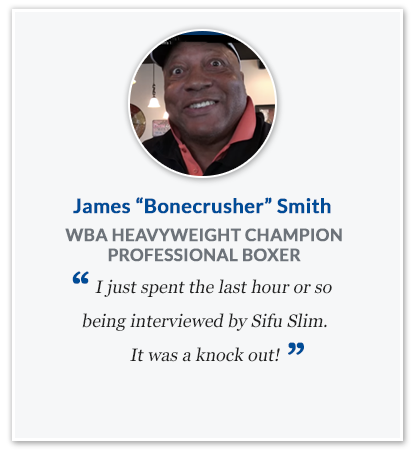 James Bonecrusher Smith WBA heavyweight Champion