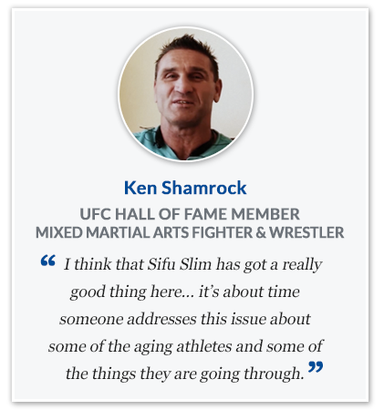 Ken Shamrock UFC Hall of Fame member