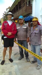 Sifu Slim in Latin America with Sidewalk Builders